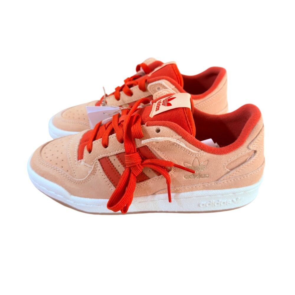 NEW Adidas Men's Forum Low CL Orange Size 5.5 - Picture 3 of 8